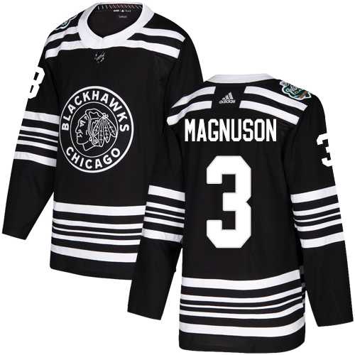 Men's Adidas Chicago Blackhawks #3 Keith Magnuson Black Authentic 2019 Winter Classic Stitched NHL Jersey Men's Adidas Chicago Blackhawks #3 Keith Magnuson Black Authentic 2019 Winter Classic Stitched NHL Jersey