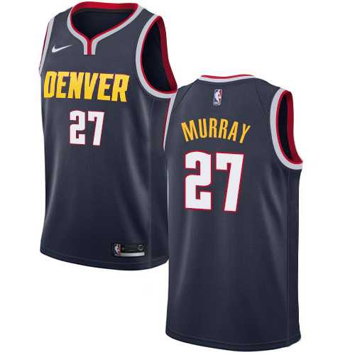 Men's Nike Denver Nuggets #27 Jamal Murray Navy NBA Swingman Icon Edition Jersey
