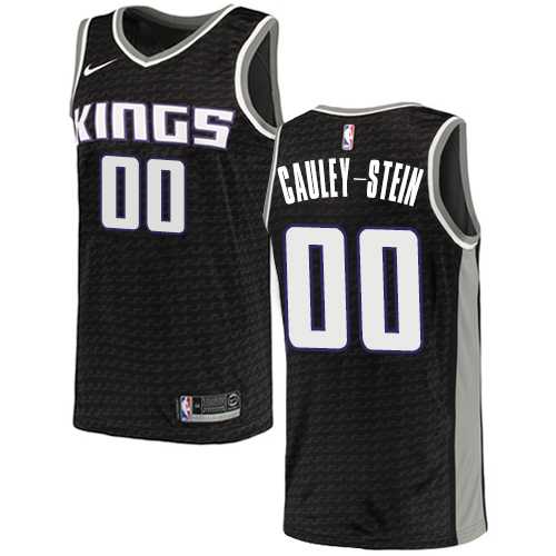 Men's Nike Sacramento Kings #00 Willie Cauley-Stein Black NBA Swingman Statement Edition Jersey