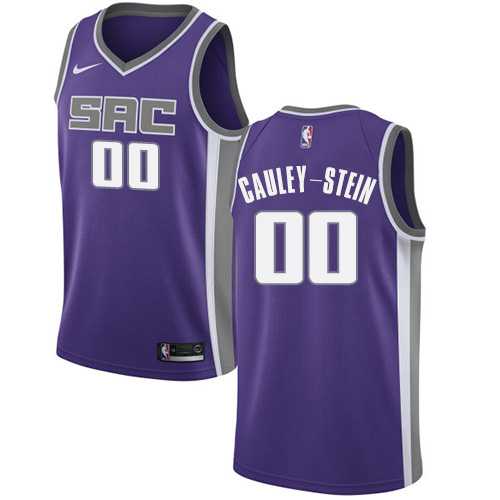 Men's Nike Sacramento Kings #00 Willie Cauley-Stein Purple NBA Swingman Icon Edition Jersey