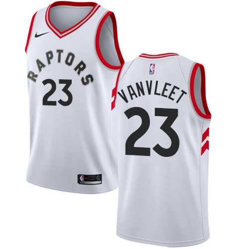 Men's Nike Toronto Raptors #23 Fred VanVleet White NBA Swingman Association Edition Jersey Men's Nike Toronto Raptors #23 Fred VanVleet White NBA Swingman Association Edition Jersey
