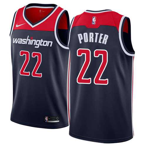 Men's Nike Washington Wizards #22 Otto Porter Navy Blue NBA Swingman Statement Edition Jersey