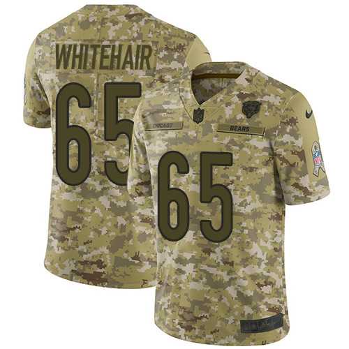 Nike Chicago Bears #65 Cody Whitehair Camo Men's Stitched Football Limited 2018 Salute To Service Jersey