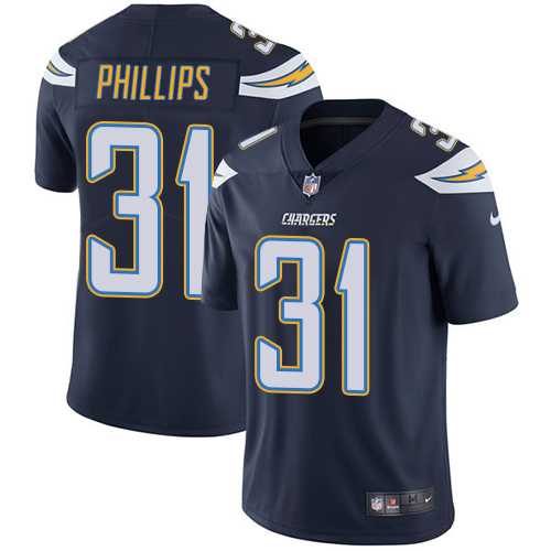Nike Los Angeles Chargers #31 Adrian Phillips Navy Blue Team Color Men's Stitched NFL Vapor Untouchable Limited Jersey