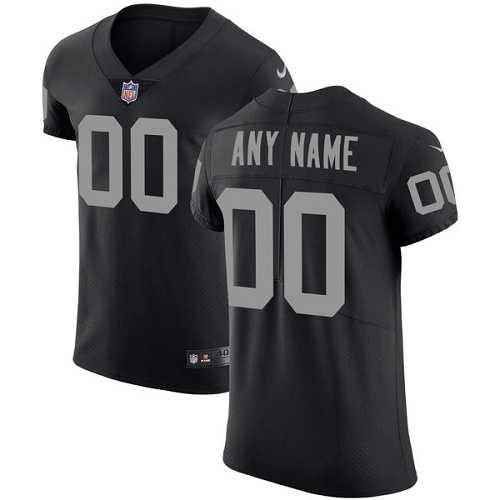 Nike Oakland Raiders Customized Black Home Men's Stitched NFL Vapor Untouchable Elite Jersey Nike Oakland Raiders Customized Black Home Men's Stitched NFL Vapor Untouchable Elite Jersey