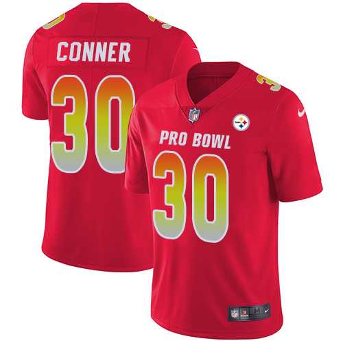 Nike Pittsburgh Steelers #30 James Conner Red Men's Stitched NFL Limited AFC 2019 Pro Bowl Jersey