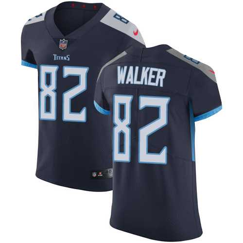 Nike Tennessee Titans #82 Delanie Walker Navy Blue Team Color Men's Stitched NFL Vapor Untouchable Elite Jersey