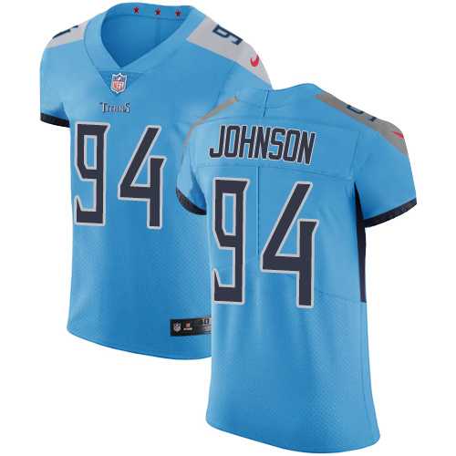 Nike Tennessee Titans #94 Austin Johnson Light Blue Alternate Men's Stitched NFL Vapor Untouchable Elite Jersey