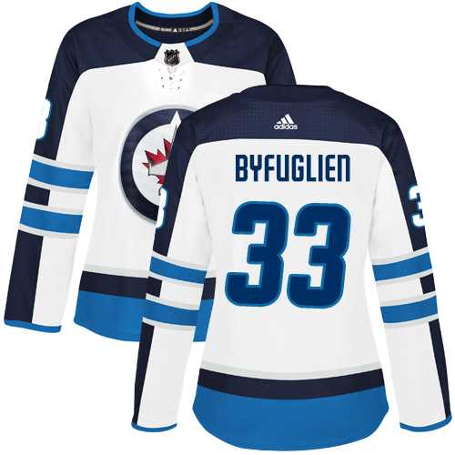 Women's Adidas Winnipeg Jets #33 Dustin Byfuglien White Road Authentic Stitched NHL Jersey Women's Adidas Winnipeg Jets #33 Dustin Byfuglien White Road Authentic Stitched NHL Jersey