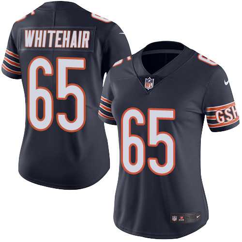 Women's Nike Chicago Bears #65 Cody Whitehair Navy Blue Team Color Stitched Football Vapor Untouchable Limited Jersey