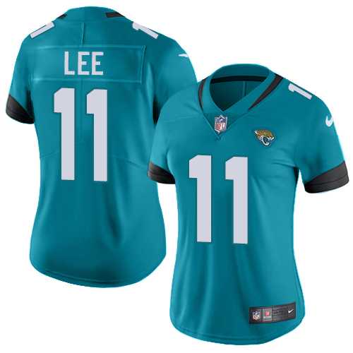 Women's Nike Jacksonville Jaguars #11 Marqise Lee Teal Green Alternate Stitched NFL Vapor Untouchable Limited Jersey