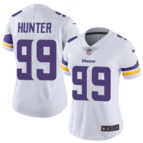 Women's Nike Minnesota Vikings #99 Danielle Hunter White Stitched NFL Vapor Untouchable Limited Jersey
