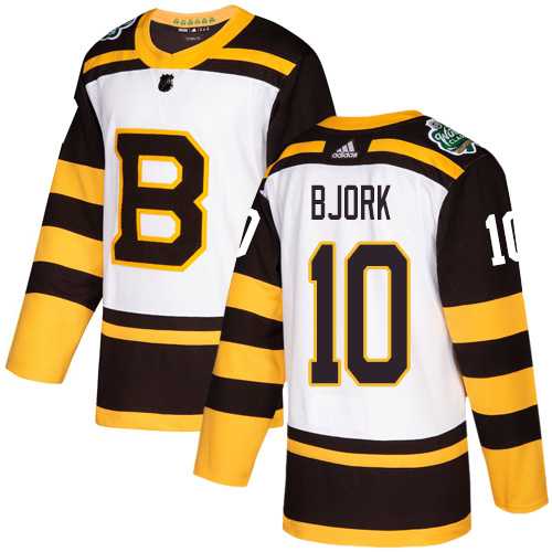 Youth Adidas Boston Bruins #10 Anders Bjork White Authentic 2019 Winter Classic Stitched NHL Jersey Youth Adidas Boston Bruins #10 Anders Bjork White Authentic 2019 Winter Classic Stitched NHL Jersey