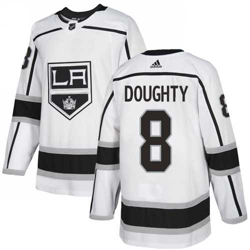 Youth Adidas Los Angeles Kings #8 Drew Doughty White Road Authentic Stitched NHL Jersey Youth Adidas Los Angeles Kings #8 Drew Doughty White Road Authentic Stitched NHL Jersey