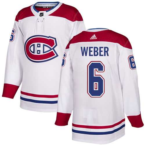 Youth Adidas Montreal Canadiens #6 Shea Weber White Authentic Stitched NHL Jersey Youth Adidas Montreal Canadiens #6 Shea Weber White Authentic Stitched NHL Jersey