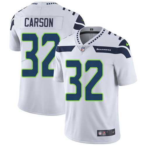 Youth Nike Seattle Seahawks #32 Chris Carson White Stitched NFL Vapor Untouchable Limited Jersey Youth Nike Seattle Seahawks #32 Chris Carson White Stitched NFL Vapor Untouchable Limited Jersey