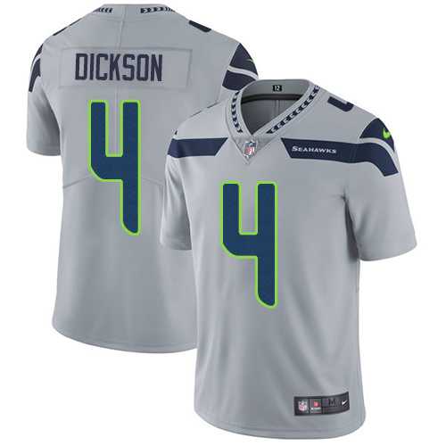 Youth Nike Seattle Seahawks #4 Michael Dickson Grey Alternate Stitched NFL Vapor Untouchable Limited Jersey Youth Nike Seattle Seahawks #4 Michael Dickson Grey Alternate Stitched NFL Vapor Untouchable Limited Jersey