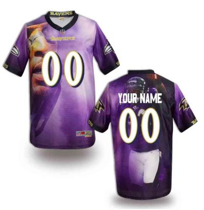 Nike Baltimore Ravens Customized NFL Jerseys 3