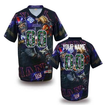Nike New York Giants Camo Number Customized NFL Jerseys