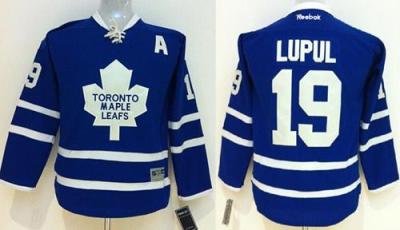 Women Toronto Maple Leafs 19 Joffrey Lupul Blue NHL Jerseys