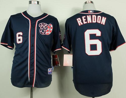 Washington Nationals #6 Anthony Rendon Navy Blue Cool Base Stitched MLB Jersey Washington Nationals #6 Anthony Rendon Navy Blue Cool Base Stitched MLB Jersey