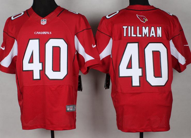 Nike Arizona Cardinals 40 Pat Tillman Red Elite NFL Jersey