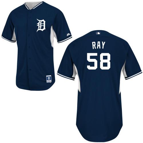 Detroit Tigers #58 Robbie Ray Blue Authentic 2014 Cool Base BP MLB Jersey Detroit Tigers #58 Robbie Ray Blue Authentic 2014 Cool Base BP MLB Jersey
