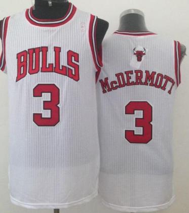 Chicago Bulls 3 Doug McDermott White Revolution 30 NBA Jerseys Chicago Bulls 3 Doug McDermott White Revolution 30 NBA Jerseys