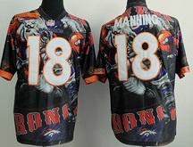 Nike Denver Broncos 18 Peyton Manning Fanatical Version NFL Jerseys
