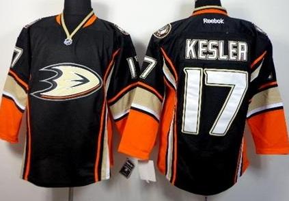 Anaheim Ducks 17 Ryan Kesler Black Third Stitched NHL Jersey