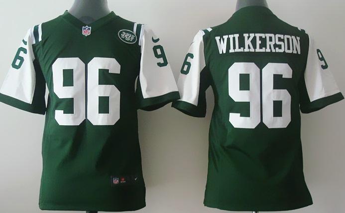Kids Nike New York Jets 96 Muhammad Wilkerson Green NFL Jerseys