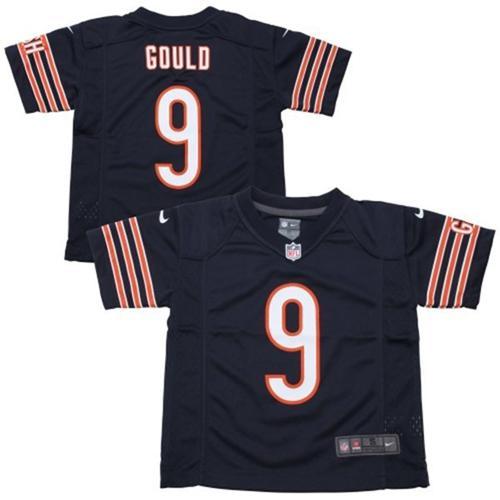 Baby Nike Bears 9 Robbie Gould Navy Blue Team Color Stitched NFL Jersey