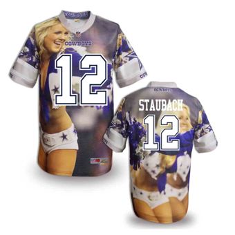 Nike Dallas Cowboys 12 R Staubach Fanatical Version NFL Jerseys (3)