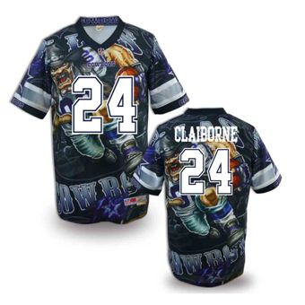 Nike Dallas Cowboys 24 Morris Claiborne Fanatical Version NFL Jerseys (8)