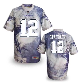 Nike Dallas Cowboys 12 R Staubach Fanatical Version NFL Jerseys (4)