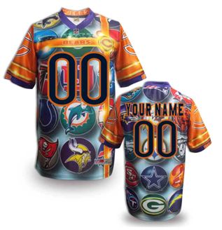 Chicago Bears Customized Fanatical Version NFL Jerseys-0017