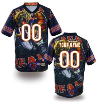 Chicago Bears Customized Fanatical Version NFL Jerseys-002