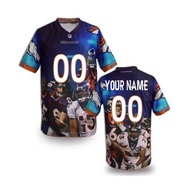 Denver Broncos Customized Fanatical Version NFL Jerseys-004