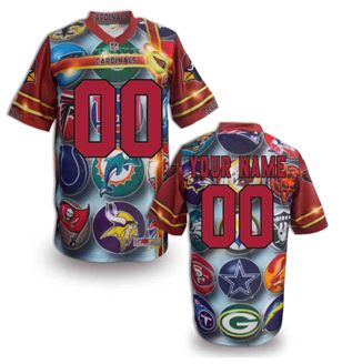 Arizona Cardinals Customized Fanatical Version NFL Jerseys-004