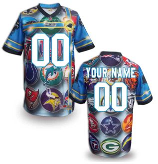 Carolina Panthers Customized Fanatical Version NFL Jerseys-004