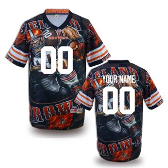 Cleveland Browns Customized Fanatical Version NFL Jerseys-002