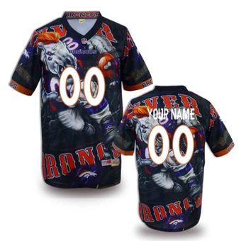 Denver Broncos Customized Fanatical Version NFL Jerseys-002