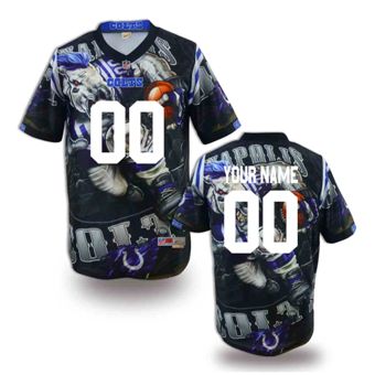 Indianapolis Colts Customized Fanatical Version NFL Jerseys-002