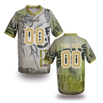 New Orleans Saints Customized Fanatical Version NFL Jerseys-003