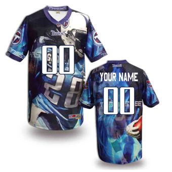 Tennessee Titans Customized Fanatical Version NFL Jerseys-003
