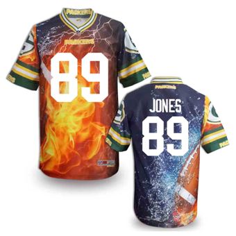 Nike Green Bay Packers 89 James Jones Fanatical Version NFL Jerseys (4)