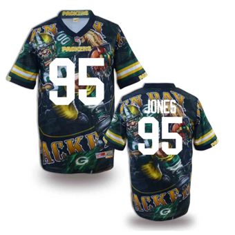 Nike Green Bay Packers 95 Datone Jones Fanatical Version NFL Jerseys (1)
