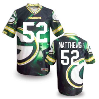 Nike Green Bay Packers 52 Clay Matthews Fanatical Version NFL Jerseys (6)