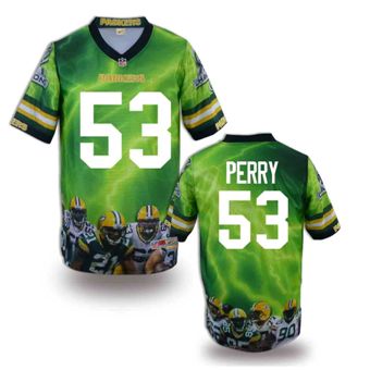 Nike Green Bay Packers 53 Perry Fanatical Version NFL Jerseys (2)