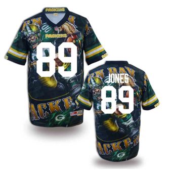 Nike Green Bay Packers 89 James Jones Fanatical Version NFL Jerseys (1)